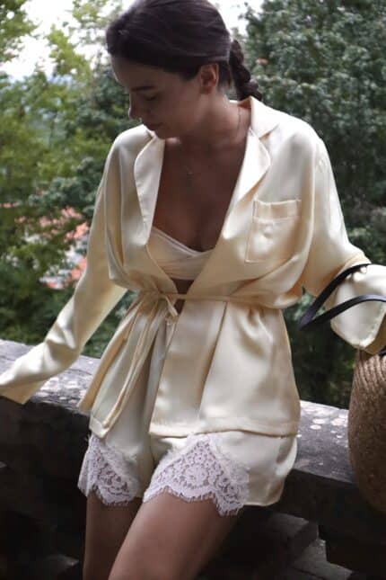 COMO SATIN SET жовтий